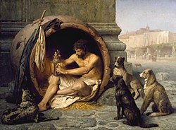 250px Jean Léon Gérôme Diogenes Walters 37131